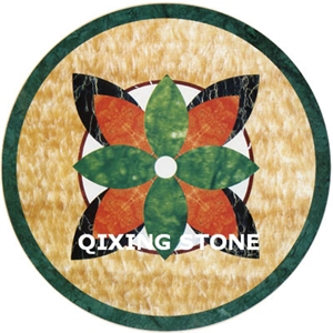 Mixed Marble Round Medallions Floor Tile Inlay Design Pattern Floor Tiles