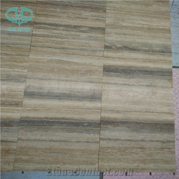 Abyaneh Travertine, Cream Travertine Vein Cut Tiles & Slabs, Beige Polished Travertine Floor Covering Tiles, Walling Tiles