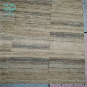 Abyaneh Travertine, Cream Travertine Vein Cut Tiles & Slabs, Beige Polished Travertine Floor Covering Tiles, Walling Tiles