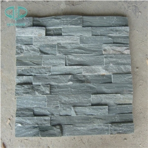 Black Yellow Golden Green Slate Panels Natural Split Slate Culture Stone Wall Cladding Decoration Veneer Tiles Ledge Stone
