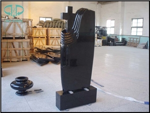 China Black Tombstone, Hebei Black Granite Monument & Tombstone