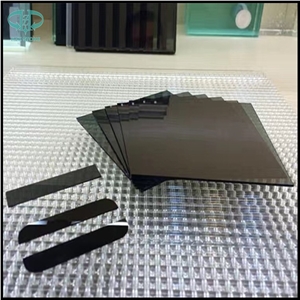 Crystallized Black Glass Stone/Artificial Stone/Pure Black Stone/Glass Stone Panels