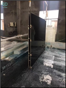 Crystallized Glass Stone/Nano Crystallized Glass/Microcrystal Glass Slabs & Tiles/Lamina Tile/Black Manmade Stone
