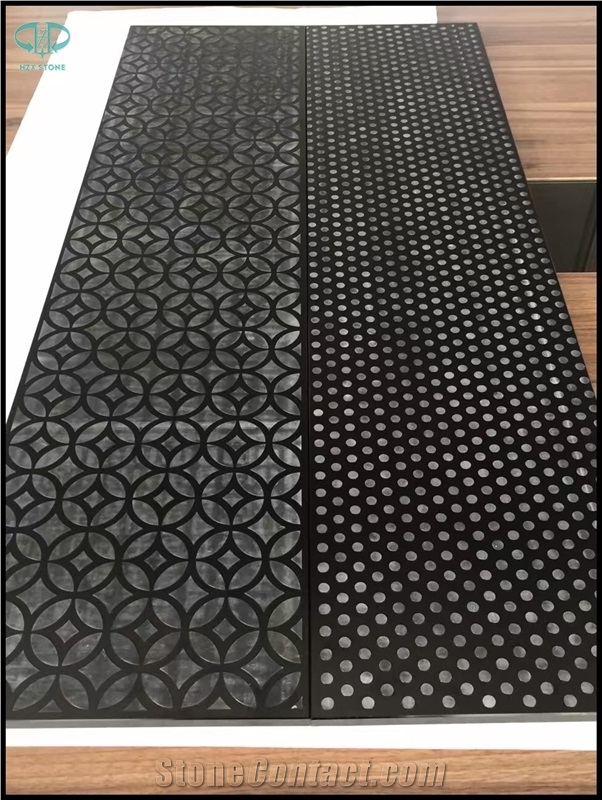 Crystallized Glass Stone/Nano Crystallized Glass/Microcrystal Glass Slabs & Tiles/Lamina Tile/Black Manmade Stone