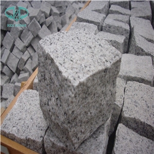 G603 Cobble Stone, Grey Granite Sets, G603 Cube Stone, Silver Grey Granie Paving Sets, Patio Pavers