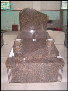 Heart Tombstone, Indian Red Granite Tombstone & Monument
