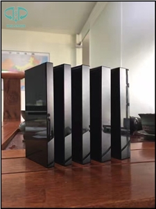 Nano Glass Black Crystallized Stone Slab for Floor Paving Nano Glass Black Crystallized Stone Slab for Floor Paving
