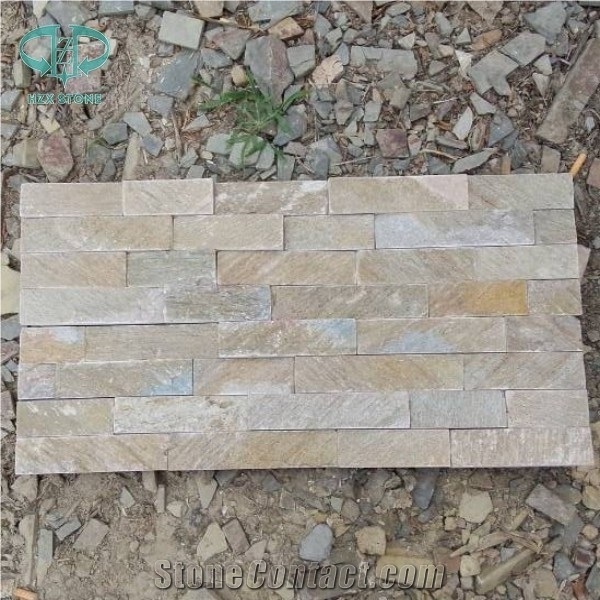 Rusty Slate,Cultured Stone, Wall Cladding, Cheap Chinese Wall Stone Panel