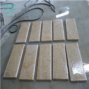 Yellow Granite Copping, G682 Shijing Granite Pool Paver, Sand Beige Granite Swimming Pool Decks, Misty Yellow Granite Paver