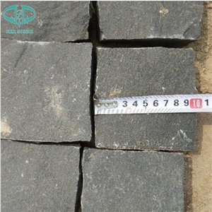 Zp Black Basalt Cube Stone Cobble Stone Cobblestone Paving Sets