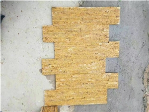 China Tiger Skin Quartzite Culture Stone,Stacked Stone,Ledge Stone Thin Stone Veneer,Wall Panel Cladding