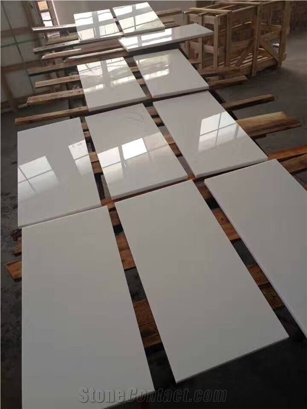 Western Style Crystallized Nano Glass White Stone Rectangle Sinks,Engineered Stone Tombstone Headstone Design,Building Material
