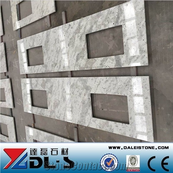 Andromeda Granite Countertops Natural Polished Kitchen Countertops, Natural Building Stone Indoor Decoration