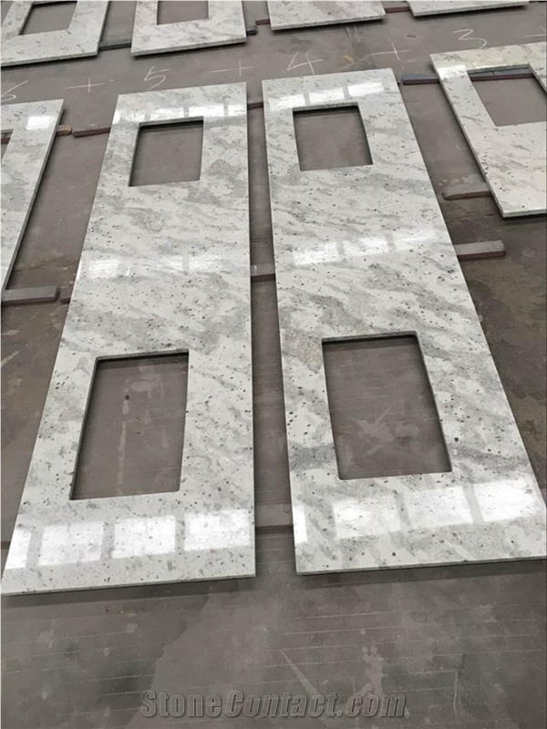 Andromeda Granite Countertops Natural Polished Kitchen Countertops, Natural Building Stone Indoor Decoration