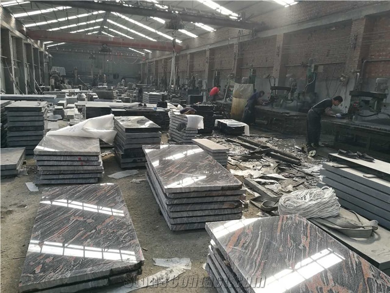 China New Aurora,Multicolor Monument, Granite Polished Tombstone, Gravestone Price ,High Polished Design ,Single and Double ,Hungary ,Slovakia Manufacturer