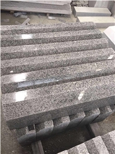 G602 Granite Stone Kerbstones,Curbstone,Side Stones ,Road Stone by Flamed Kerbs ,Dark Grey Landscaping Stone ,Kerbstones