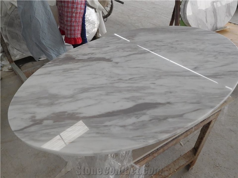 Volakas Tabletops ,Countertops ,Kitchen Tops ,Natural Stone Top ,White Marble Top ,Table Round and Oval Style Table Tops Design,Desk