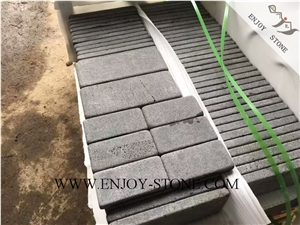 Tumbled Hainan Black Basalt,Black Basalt,Hn Basalt,Honed Slabs Basalt Strip/Tiles/Cut to Size/Slabs/Flooring/Walling/Pavers
