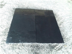 Kota Black Limestone Paving Slabs