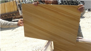Teakwood Sawn Sandstone Paving