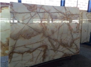 Persian Green Onyx Slabs & Tiles, China Green Onyx