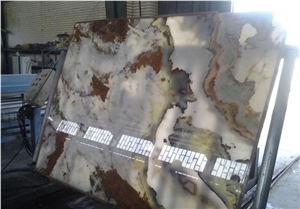 Royality Onyx Slabs Tiles Iran, Iran White Onyx Royality Onyx Slabs Tiles Iran, Iran White Onyx