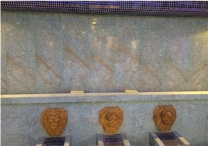 Turquoise Granite Slabs Tiles