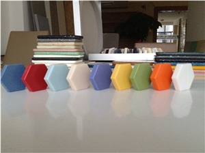 Popular Raw Material Artificial Marble Stone Panel Customize Furniture