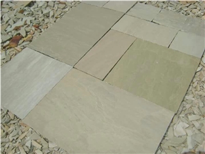 Raj Green Sandstone Pavers