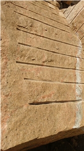 Ivory Gold Granite Blocks, India Yellow Granite