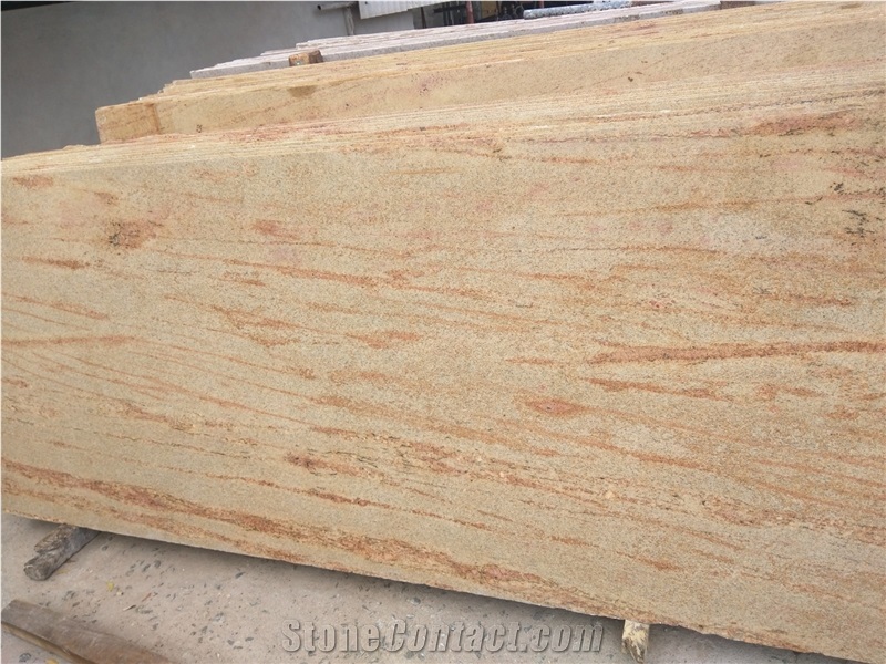 Kashmir Gold Slabs, Yellow Granite India