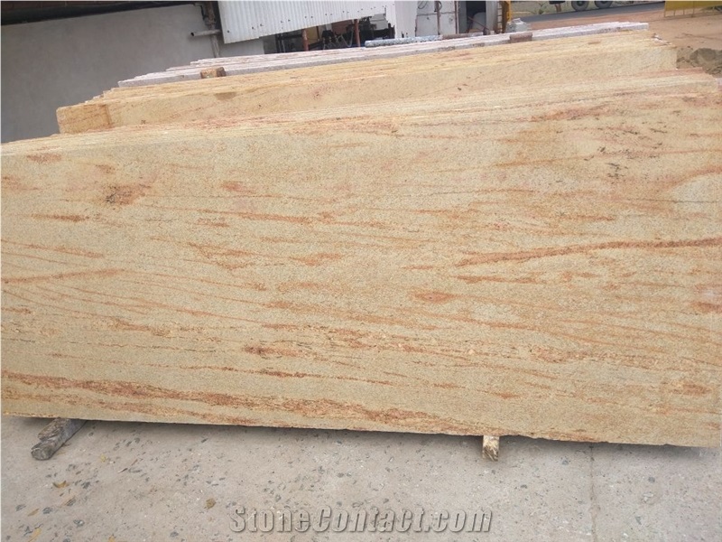 Kashmir Gold Slabs, Yellow Granite India