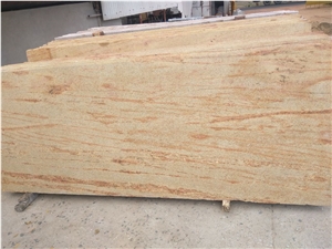 Kashmir Gold Slabs, Yellow Granite India