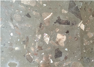 Economic Brown Quartz Slabs & Tiles, Engineered Stone Walling, Quartz Stone Flooring