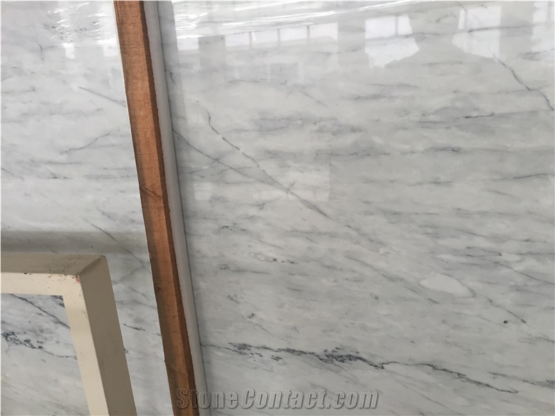Lawrence White Marble Slabs & Tiles, China White Marble