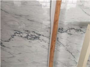 Lawrence White Marble Slabs & Tiles, China White Marble