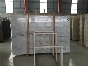 Lawrence White Marble Slabs & Tiles, China White Marble