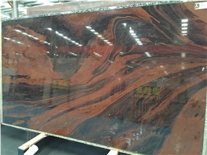 Red Hollywood Quartzite Slabs & Tiles, Brazil Red Quartzite