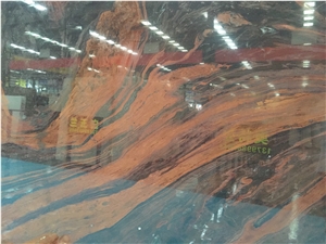 Red Hollywood Quartzite Slabs & Tiles, Brazil Red Quartzite