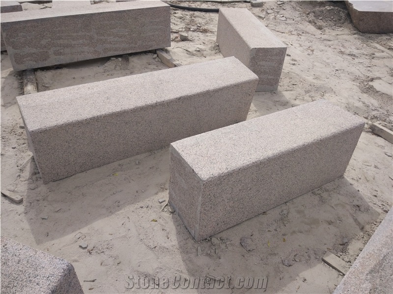 G354 Red Granite Kerbstone,Kerbs,Curbs,Curbstone