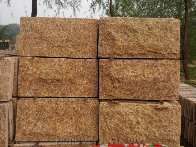 Mushroom Cladding Wall ,Split Face Mushroom Stone