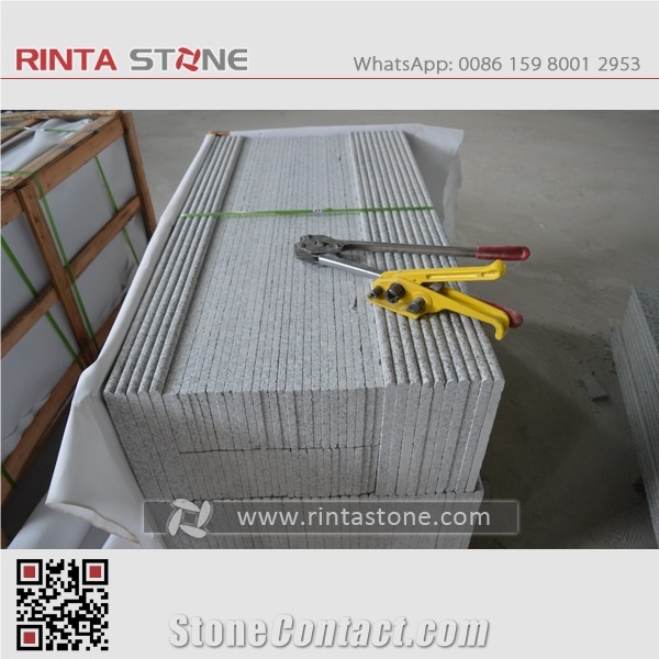 China Grey Granite G602 White Snow Stairs & Steps Cheaper White Stone Light White Granite Royal White New Gray Granite G603 Big Flower Granite Padang White
