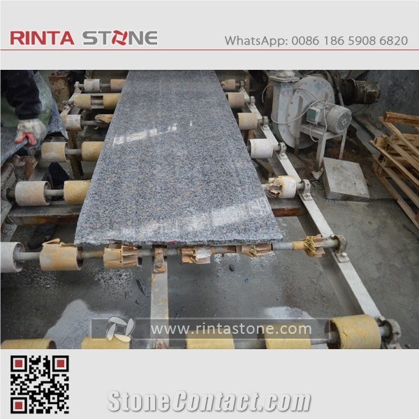 G383 Granite Tair Step Riser, Pearl Flower Coffee Brown Granite Light Grey Granite Grey Pearl Granite China Pink Granite Zhaoyuan Pearl Flower Granite