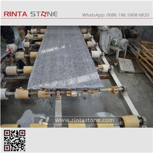 G383 Granite Tair Step Riser, Pearl Flower Coffee Brown Granite Light Grey Granite Grey Pearl Granite China Pink Granite Zhaoyuan Pearl Flower Granite