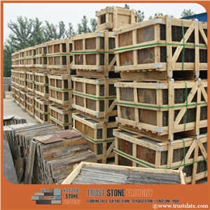 Brown Sandstone Irregular Flagstone Wall Tiles,Cultured Stone,Wall Covering Flagstone,Garden Flagstone Pavers,Pool Pavers