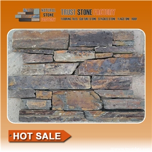 Rust Slate Ledgestone Panel Veneer Rust Slate Ledgestone Panel Veneer