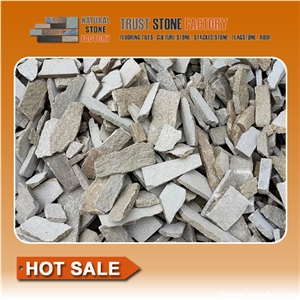 Rusty Quartzite Ledgestone,Thin Stone Veneer Panels,Cultural Stone Facade,Stacked Stone Veneer