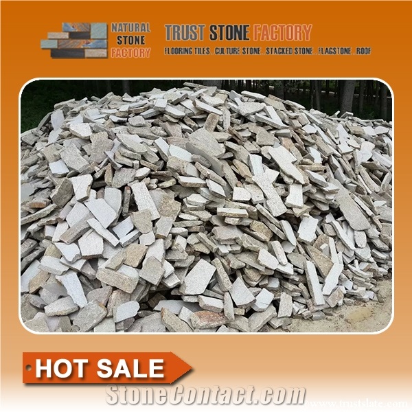 Rusty Quartzite Ledgestone,Thin Stone Veneer Panels,Cultural Stone Facade,Stacked Stone Veneer