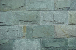 Slate Mushroom Stone, Mushroomed Cladding, Split Face Mushroom Stone