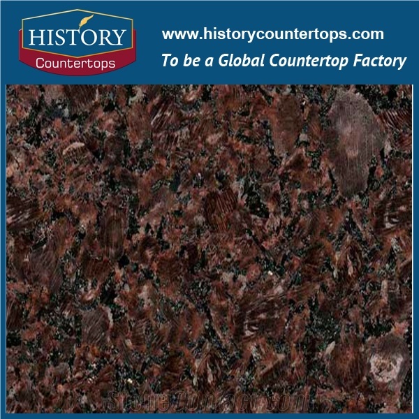 2017 Best Selling Different Types Natural Stone Solid Surface Building Material Brazil Imperial Brown Granite Batroom Countertops,Custom Vanity Tops